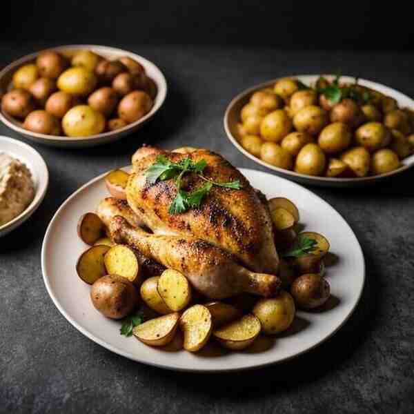 Домашние порционные курники с картофелем